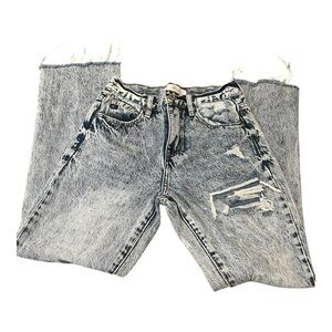 Kancan Distressed Denim Jeans